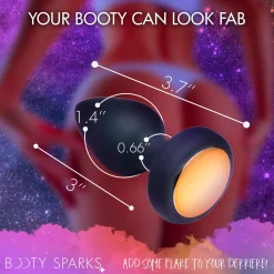 BOOTY SPARKS - Plug Anal Lumineux - Rechargeable & Petit Format