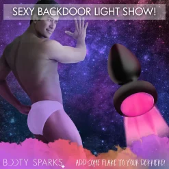BOOTY SPARKS - Plug Anal Lumineux - Rechargeable & Petit Format