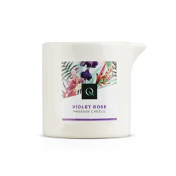 Bougie de massage rose violette Exotiq - 60 g