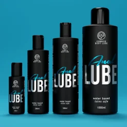 Bouteille à base d'eau de lubrifiant anal Cobeco 250 ml