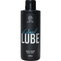 Bouteille de lubrifiant anal à base d'eau Cobeco 1000 ml