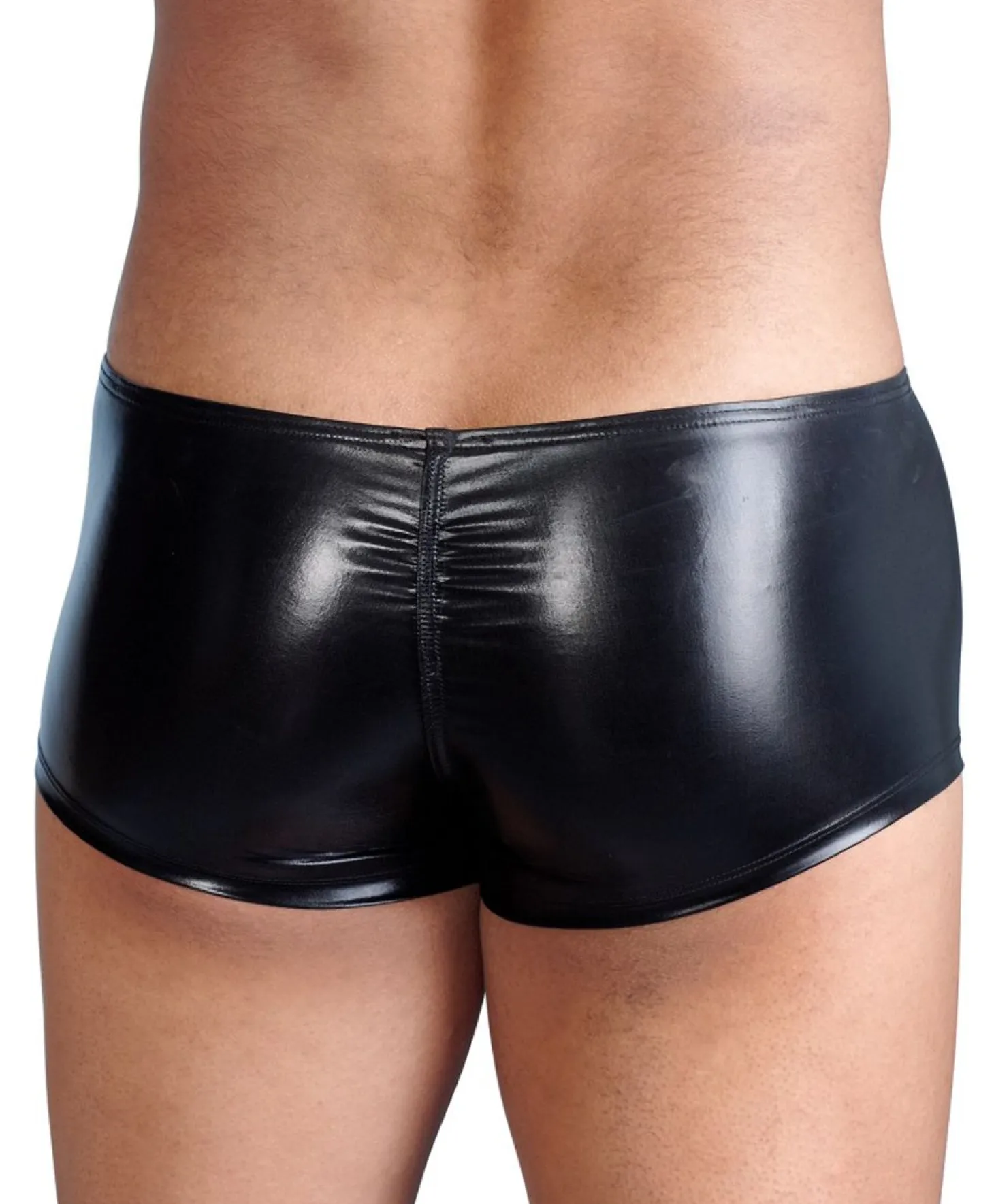 Boxer hommes wetlook avec tirette