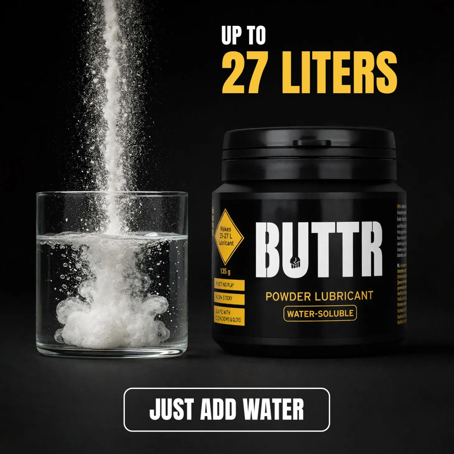 BUTTR - Powdered Lube Lubrifiant - 135g