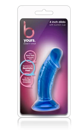 B Yours - Sweet N' Small Dildo avec Ventouse - Bleu