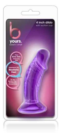 B Yours - Sweet N' Small Dildo avec Ventouse - Violet