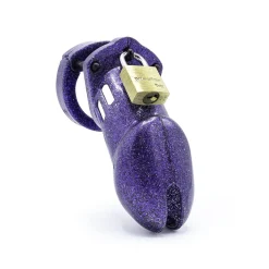 CB-X – CB-6000 Kit de Chasteté – Paillettes Violettes