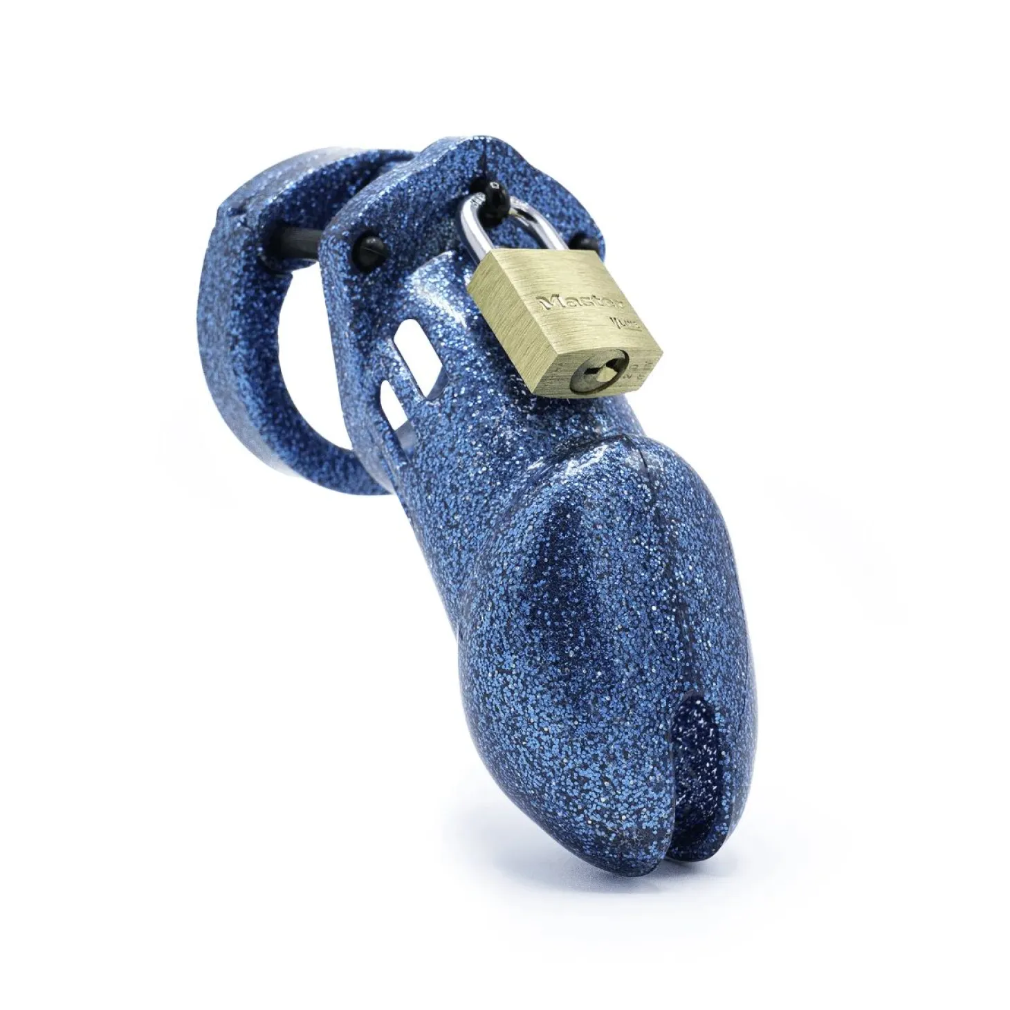 CB-X – CB-6000 Kit de Chasteté – Paillettes Bleues
