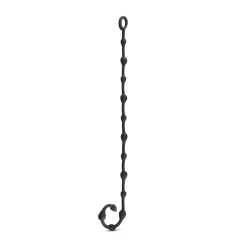 Chaîne de perles anales longue de 105 cm - Noir