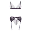 Christine - Axelle Ensemble 3p - Entrejambe & Cups Violet