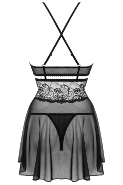 Christine - Babydoll Pandora - Noir
