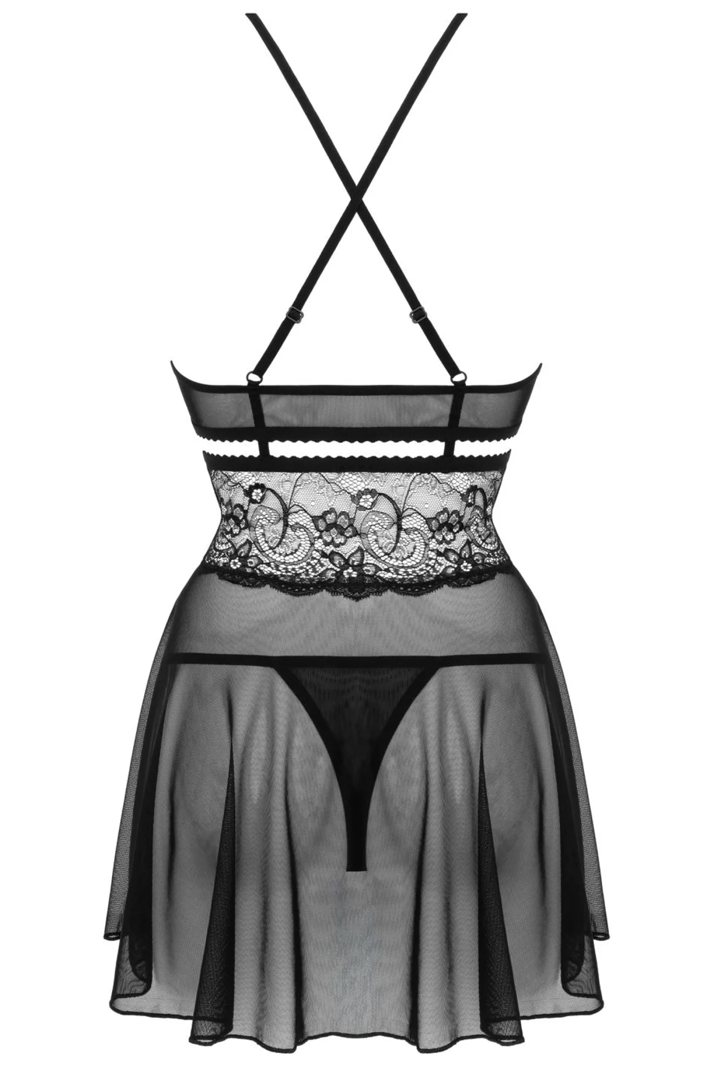 Christine - Babydoll Pandora - Noir