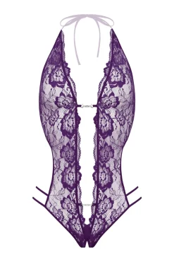 Christine - Body string ouvert à l'entrejambe 