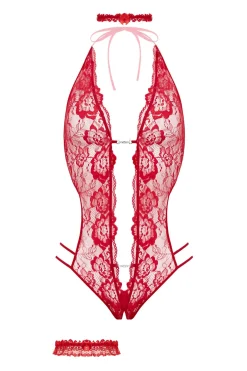 Christine - Body string ouvert à l'entrejambe 