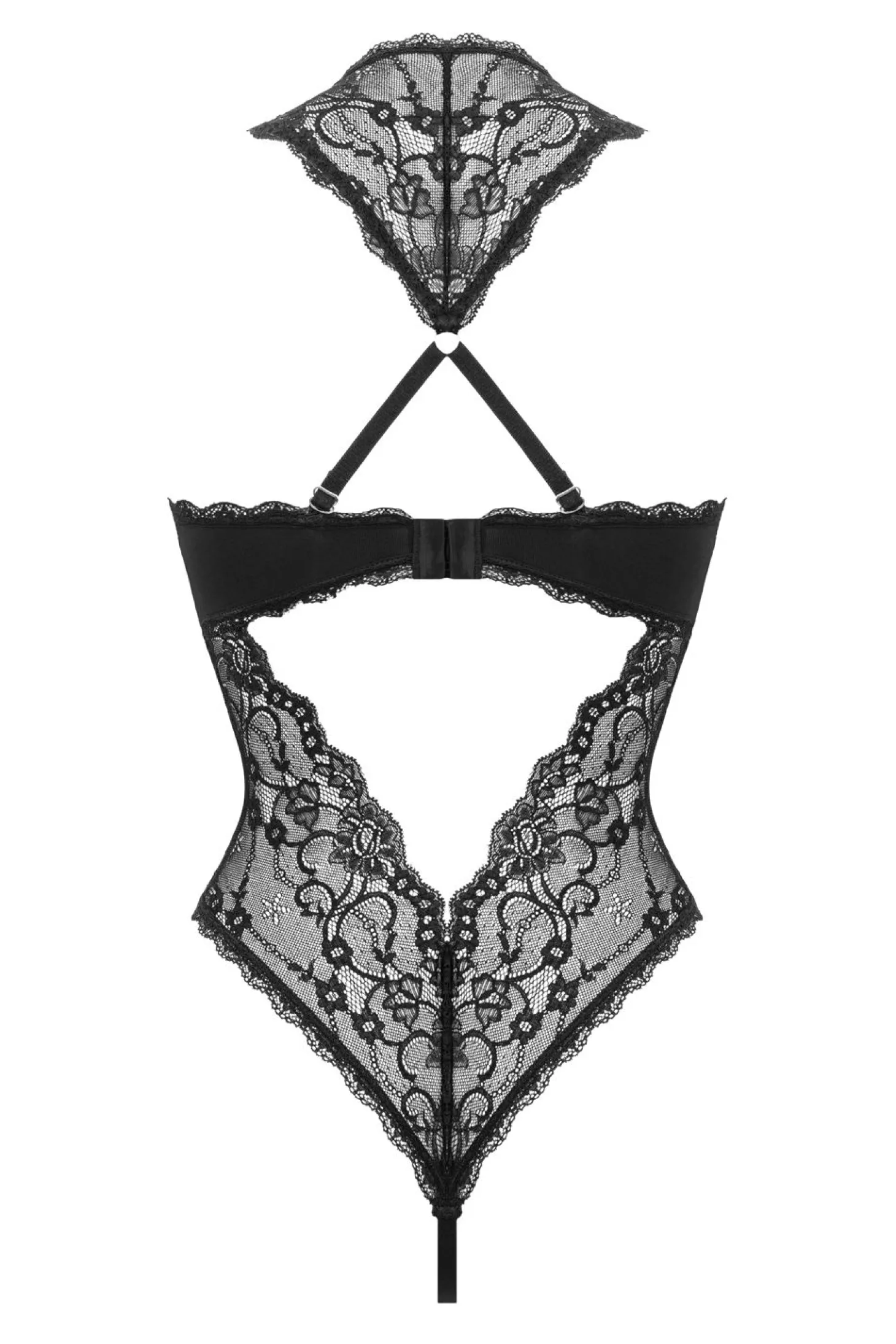 Christine - Crotchless Body Pixy - Noir