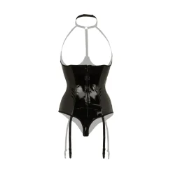Christine - Dark Desire Body avec bonnets ouverts - Noir