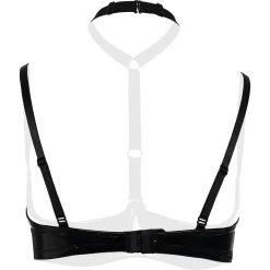 Christine - Dark Desire Soutien-gorge avec bonnets 1/4 - noir