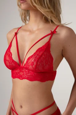Christine - Ensemble en dentelle Marinka - rouge