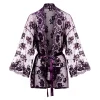 Christine - Kimono en dentelle Graceful - Violet
