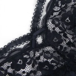 Christine - String en dentelle - Bleu