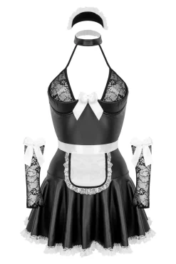 Christine - Tenue de soubrette pour jeu de rôle - 3 pièces