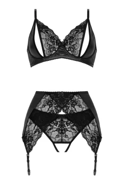 Christine - Vesper Ensemble à effet mouillé avec soutien-gorge