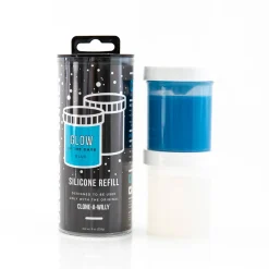 Clone-A-Willy - Refill Glow in the Dark Blue Silicone