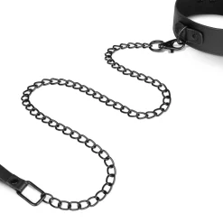 Collier en Similicuir et Chaîne