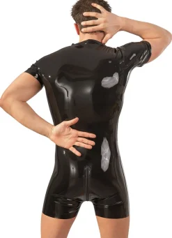 Combishort en latex pour hommes