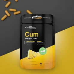 CoolMann - Cum Complément Alimentaire - Ananas 60 pcs