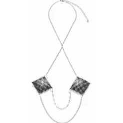 Cottelli Collection – Bijou de Tétons Chaîne – Argenté