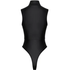 Cottelli Collection - Body String à Col Montant - Noir