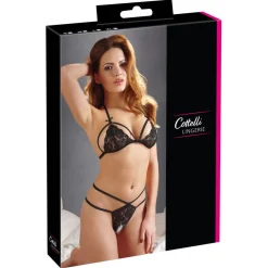 Cottelli Collection - Ensemble en dentelle - Noir