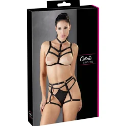 Cottelli Collection - Ensemble de bondage - Noir