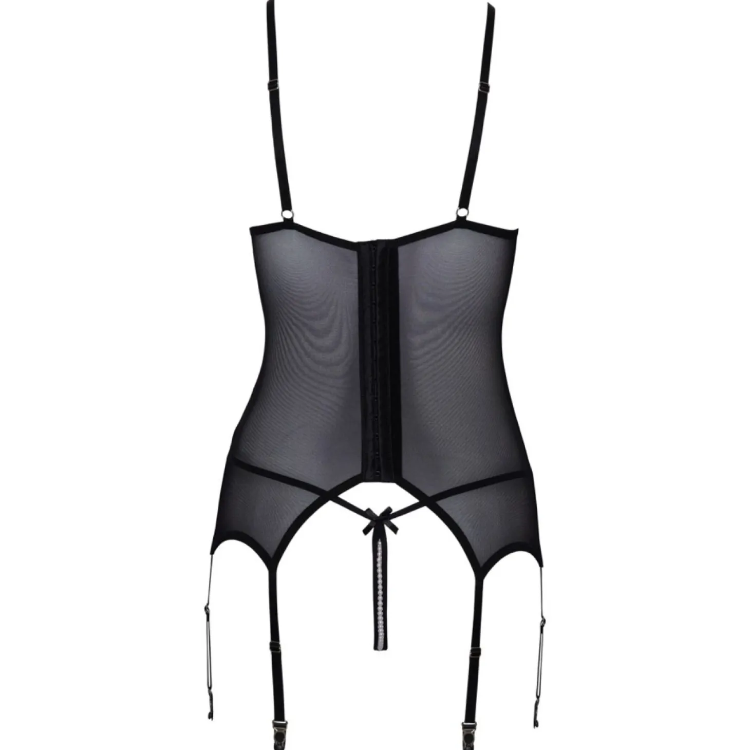 Cottelli Collection - Ensemble de Lingerie Open Cup - Noir