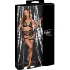 Cottelli Collection - Ensemble de Lingerie Bondage - Noir