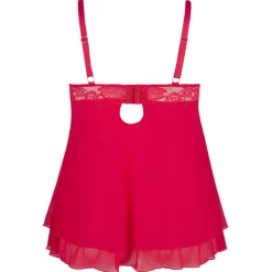Cottelli Collection - Nuisette avec tasses à moitié ouvertes