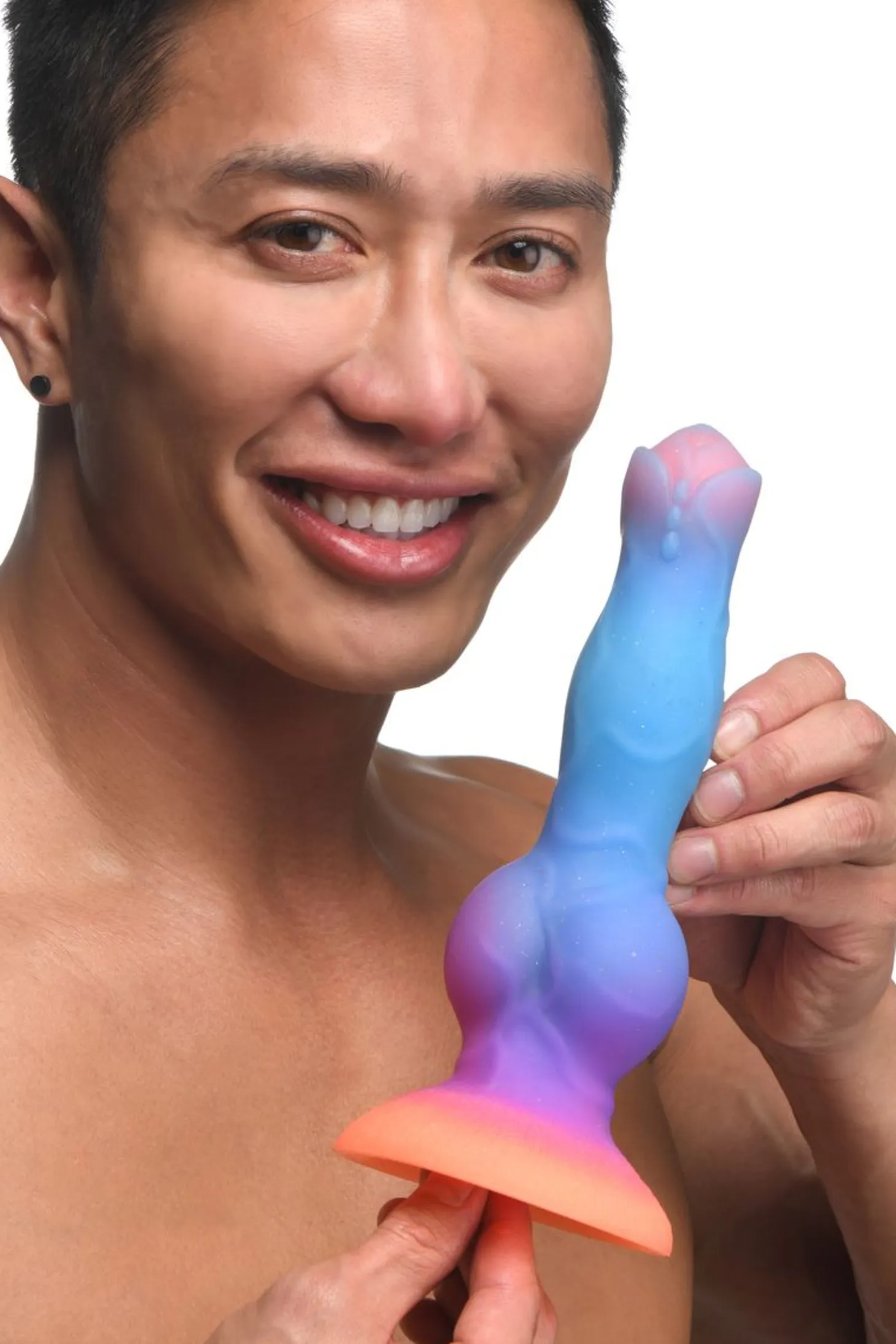 Creature Cocks - Dildo Alien en Silicone qui Brille dans le Noir