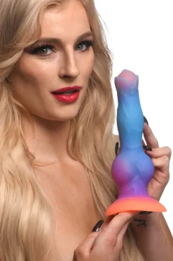 Creature Cocks - Dildo Alien en Silicone qui Brille dans le Noir