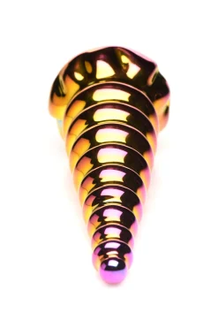 Creature Cocks - Dildo en Verre Arc-en-ciel Crépusculaire