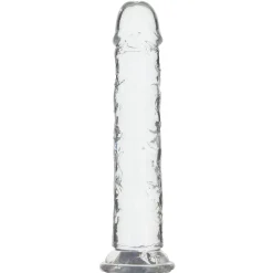 Crystal Addition - Dildo Réaliste Transparent - 20 cm