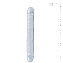 Crystal Jellies - 12 pouces Jr. Double gode