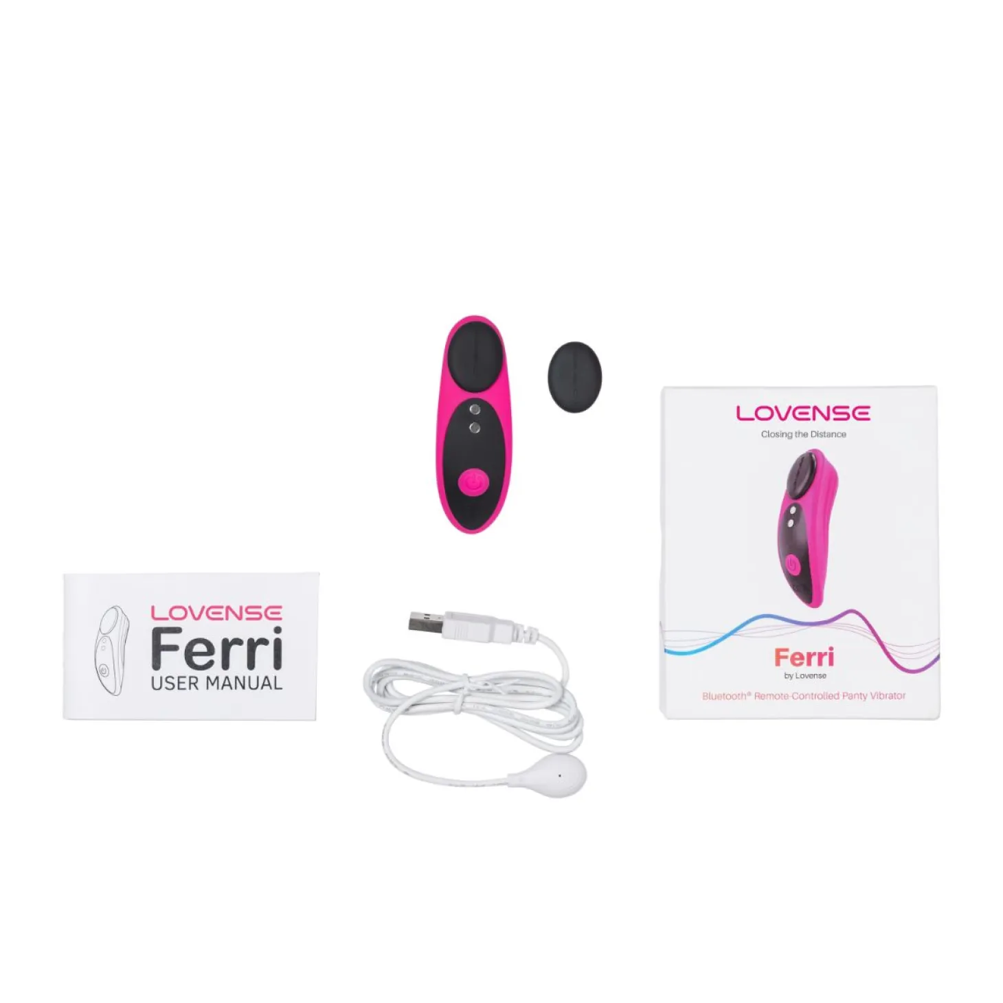 Culotte vibrante connectée Ferri - Rose