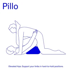 Dame - Coussin de Sexe Pillo - Indigo