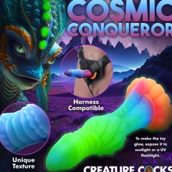 Dildo Alien Luminescent dans le Noir
