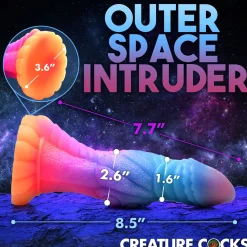 Dildo Alien Luminescent dans le Noir