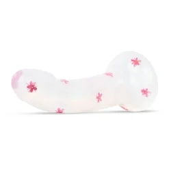 Dildo Collection Flower Power Dildo – Design Rose à Paillettes 15 cm