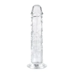Dildo en gel sans testicules - 16 cm