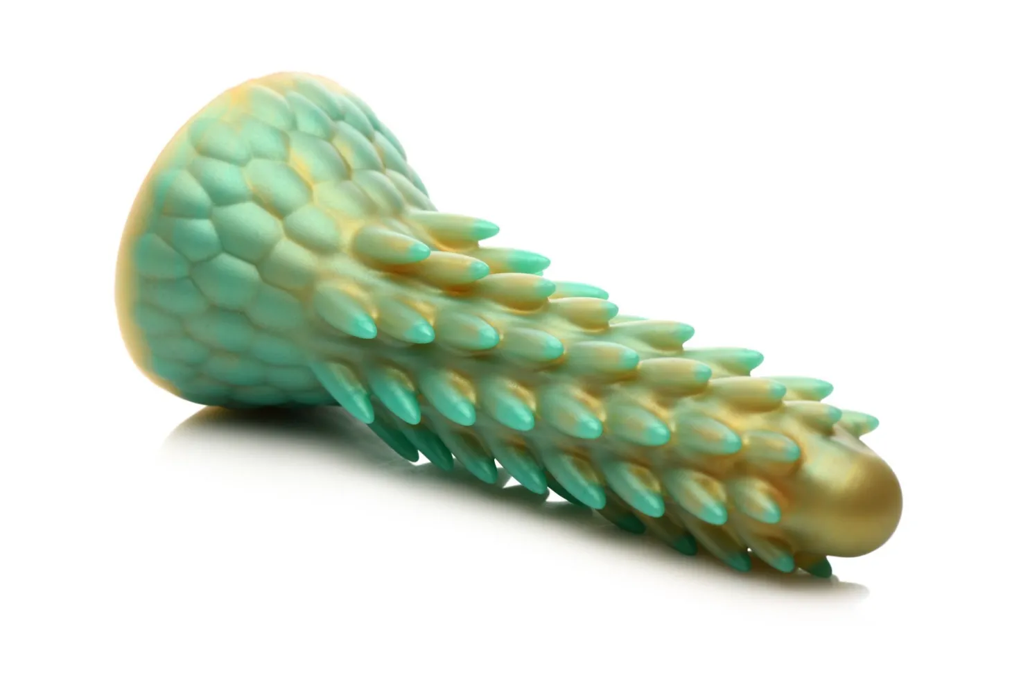 Dildo reptile épineux Stegosaurus - Vert