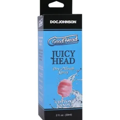 Doc Johnson - GoodHead Juicy Head Dry Mouth Spray - Barbe à Papa - 60 ml