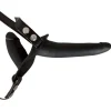 Double sangle en silicone noir